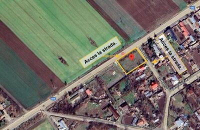 Teren cu 2 fronturi stradale la Soseaua Principala Florica Călărași - 23.000 EUR - Călărași - 1400 m²