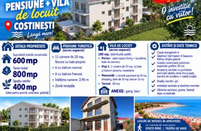 Pensiune turistica + vila