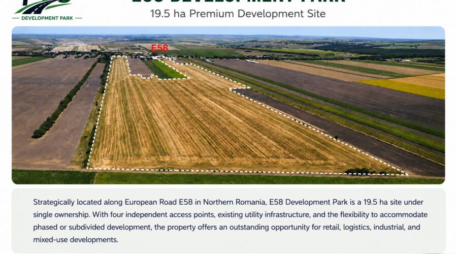 Teren 19,5 ha la E58 – Botoșani, integral sau pe parcele, Zăicești, Botoșani – fotografia 1