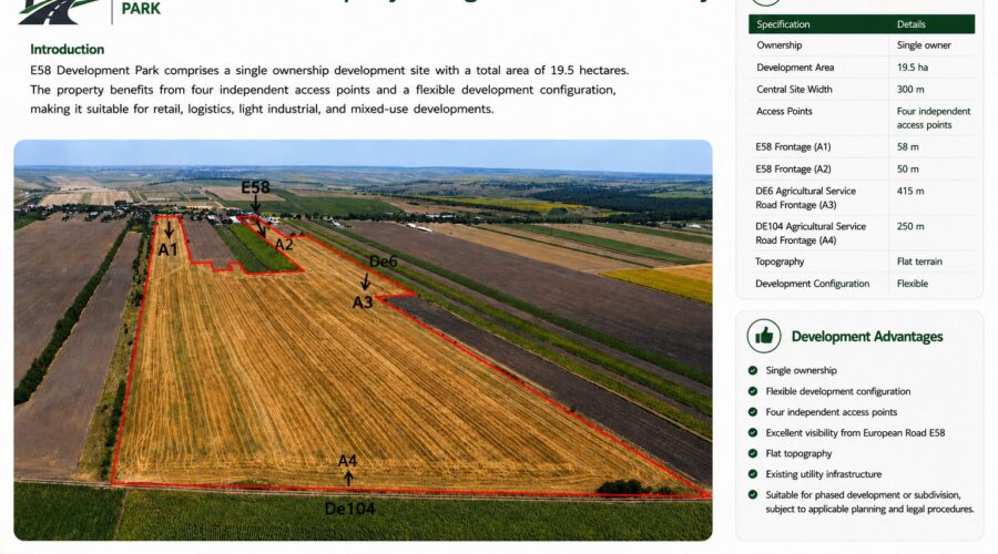 Teren 19,5 ha la E58 – Botoșani, integral sau pe parcele, Zăicești, Botoșani – fotografia 3